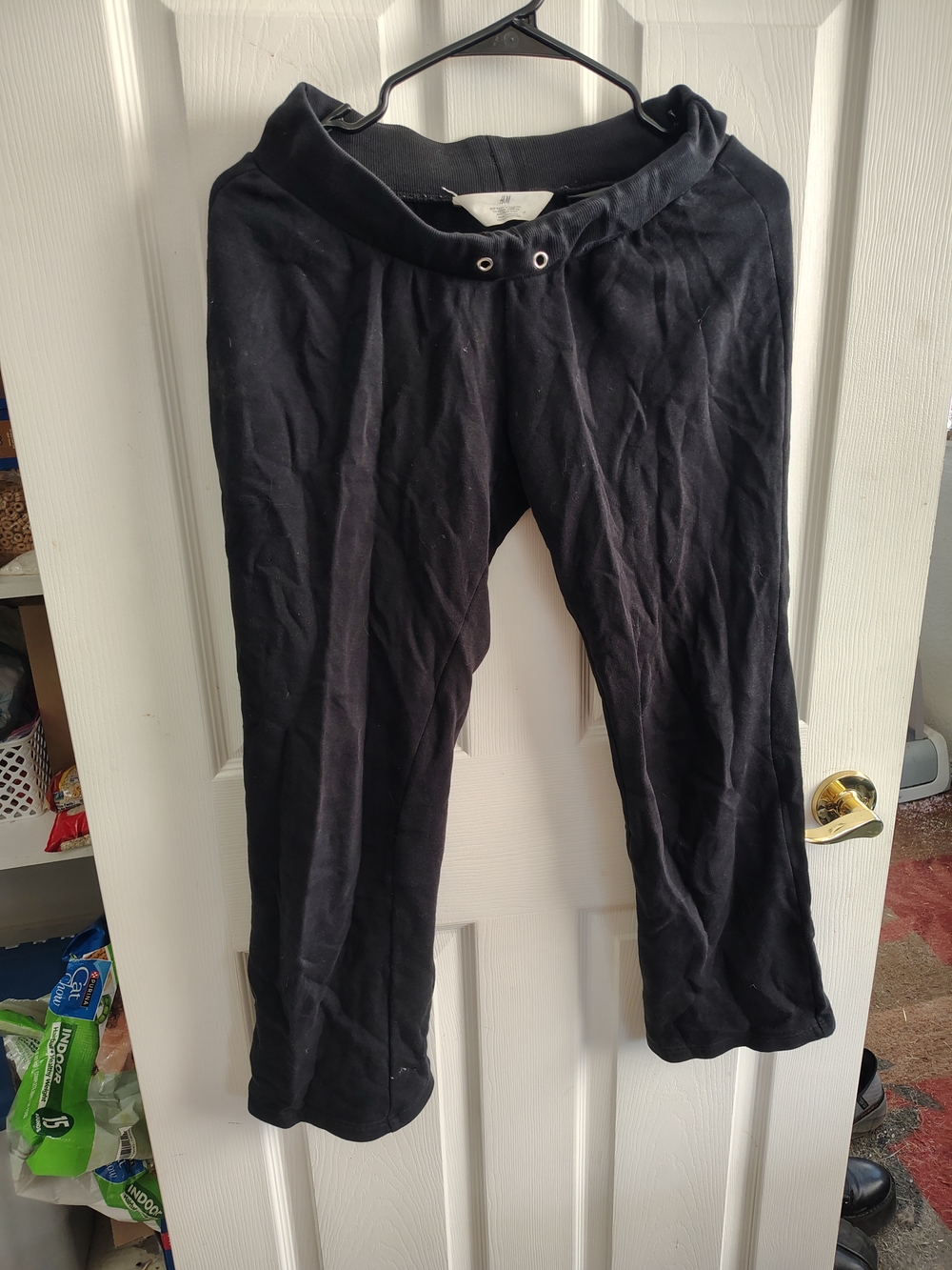 Women's Black Drawstring SweatPants